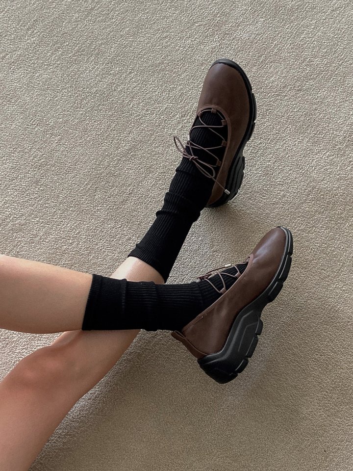 Vade - Korean Women Fashion - #momslook - Flat Platform Sneakers - 11