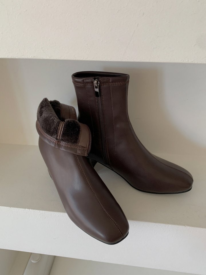 Vade - Korean Women Fashion - #momslook - Ankle Middle Boots - 3