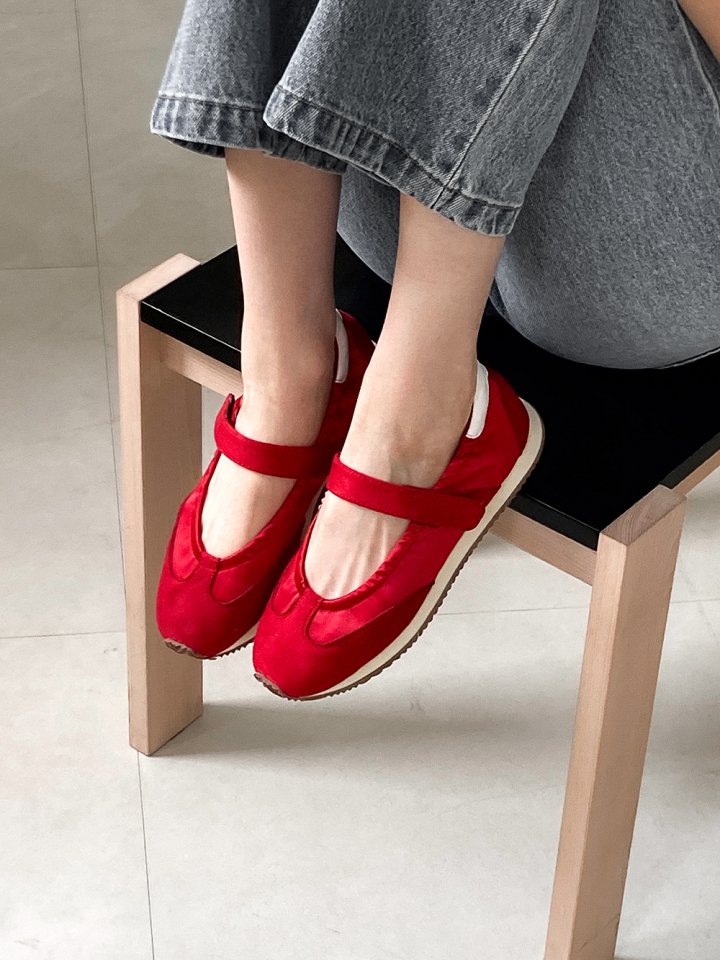 Vade - Korean Women Fashion - #momslook - Mary Jane Flat Sneakers - 2