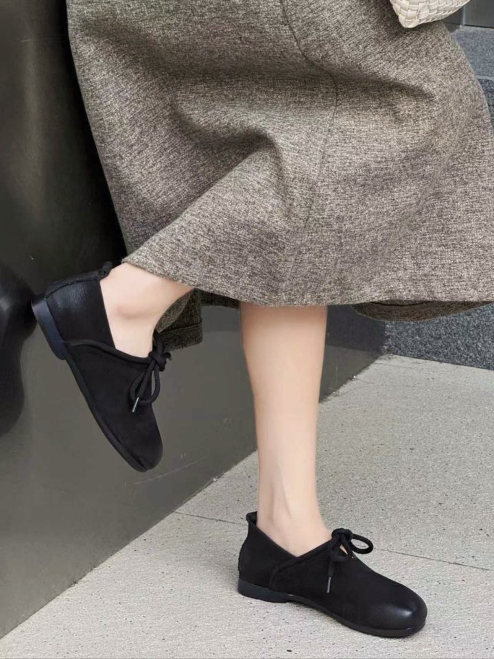 Vade - Korean Women Fashion - #momslook - Round Loafers - 3