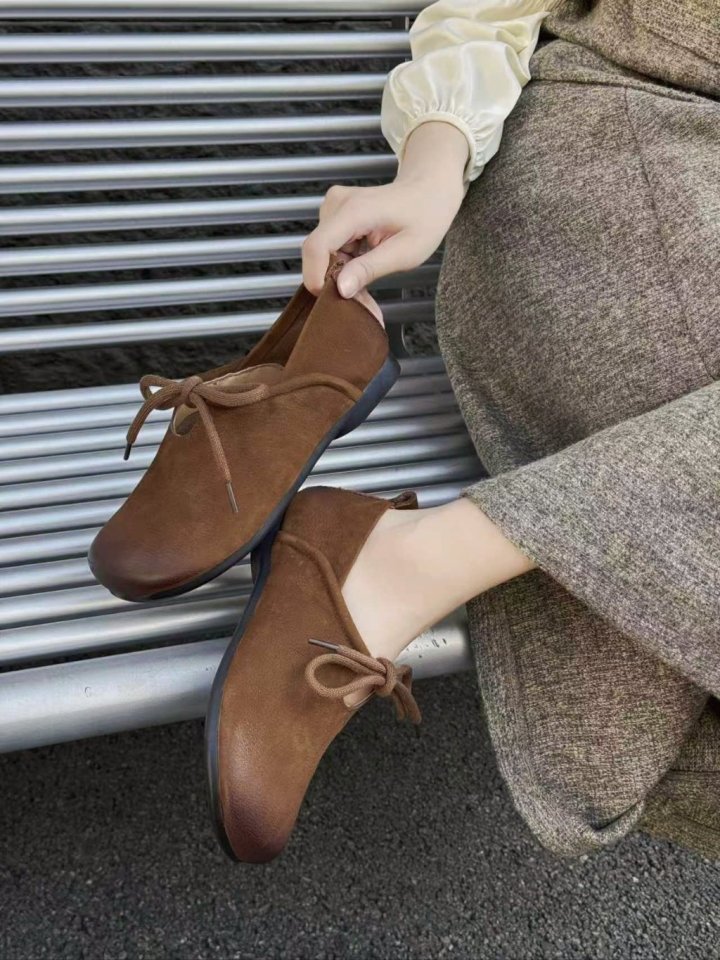 Vade - Korean Women Fashion - #momslook - Round Loafers - 5