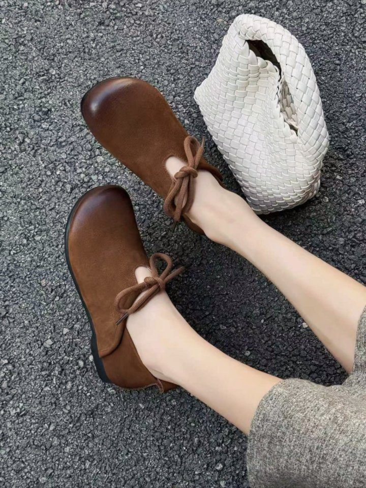 Vade - Korean Women Fashion - #momslook - Round Loafers - 7