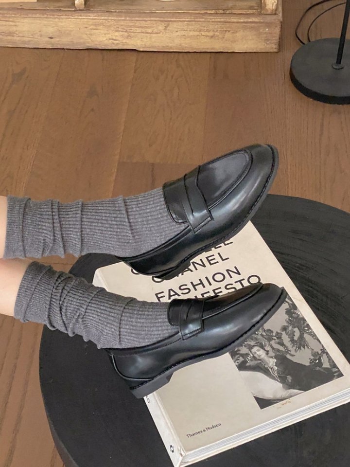 Vade - Korean Women Fashion - #momslook - Basic Penny Loafers - 6