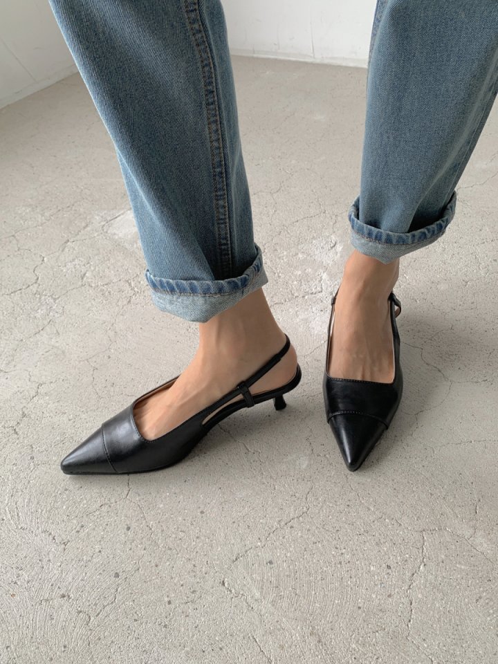 Vade - Korean Women Fashion - #momslook - Stiletto Slingback Heels - 11
