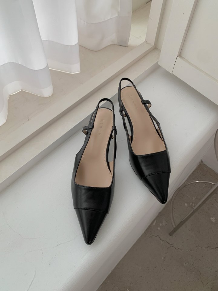 Vade - Korean Women Fashion - #momslook - Stiletto Slingback Heels - 2