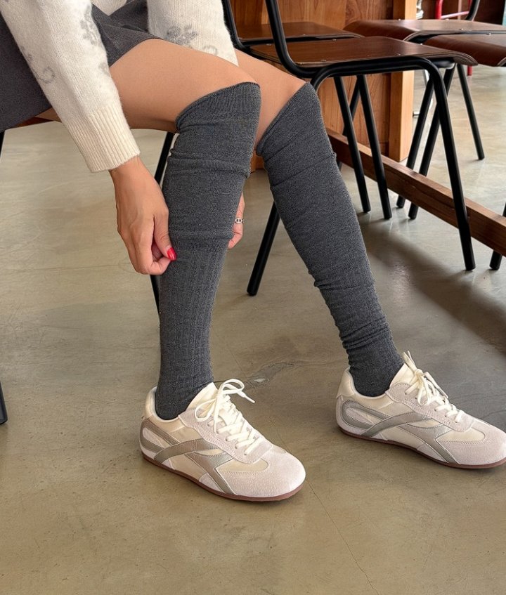 Vade - Korean Women Fashion - #momslook - 5007 Basic Sneakers - 10