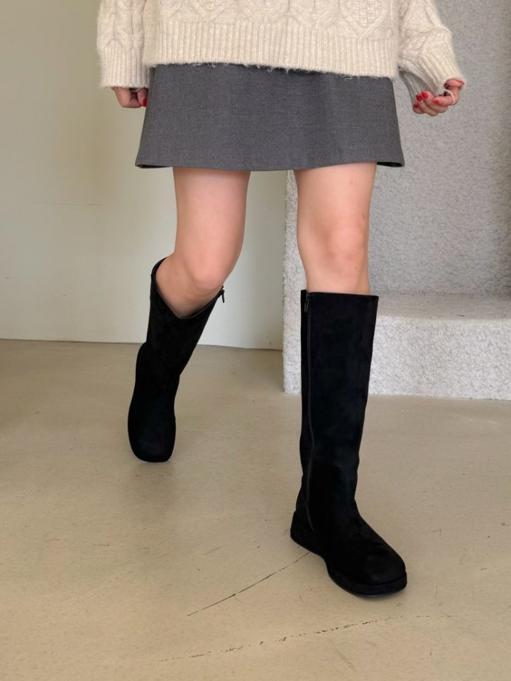 Vade - Korean Women Fashion - #momslook - Mid Half Boots - 10