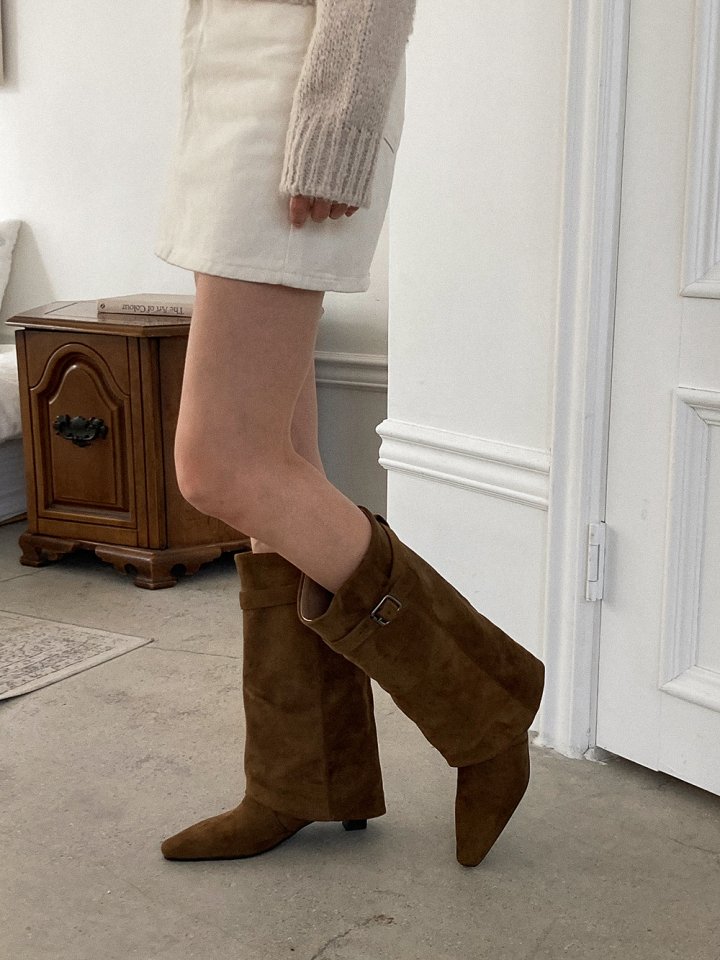 Vade - Korean Women Fashion - #pursuepretty - Mid Half Boots - 7