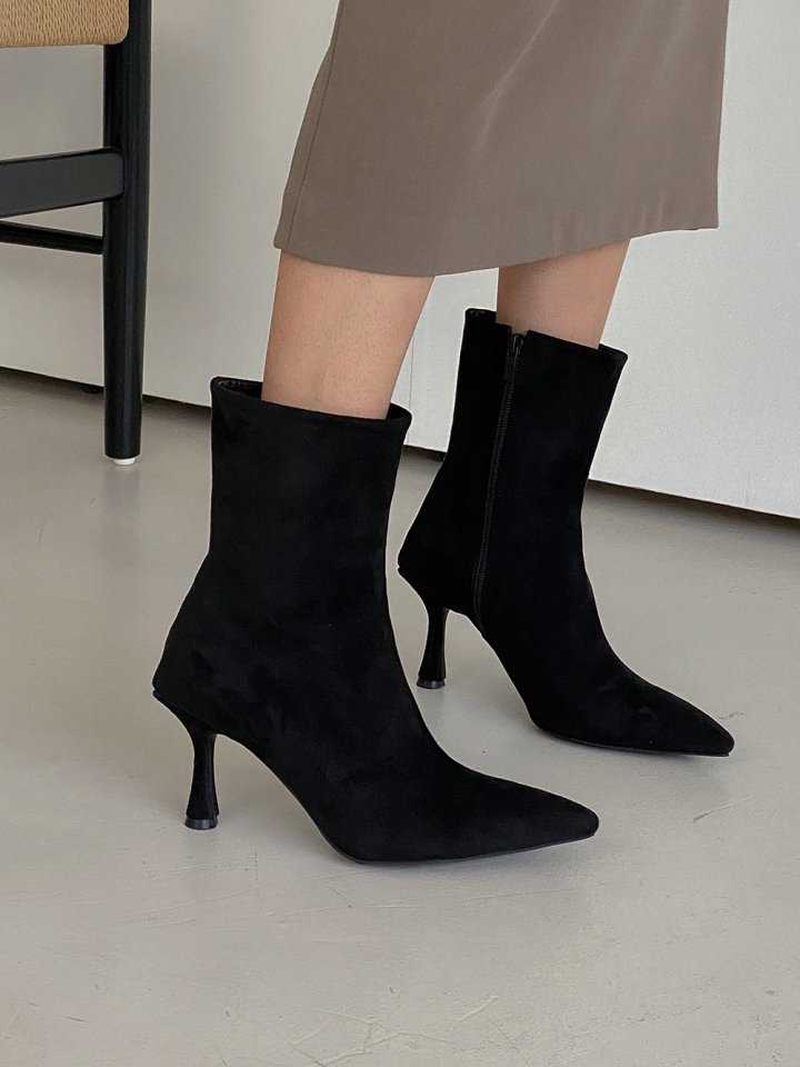 Vade - Korean Women Fashion - #pursuepretty - Stiletto Ankle Boot Heels - 3