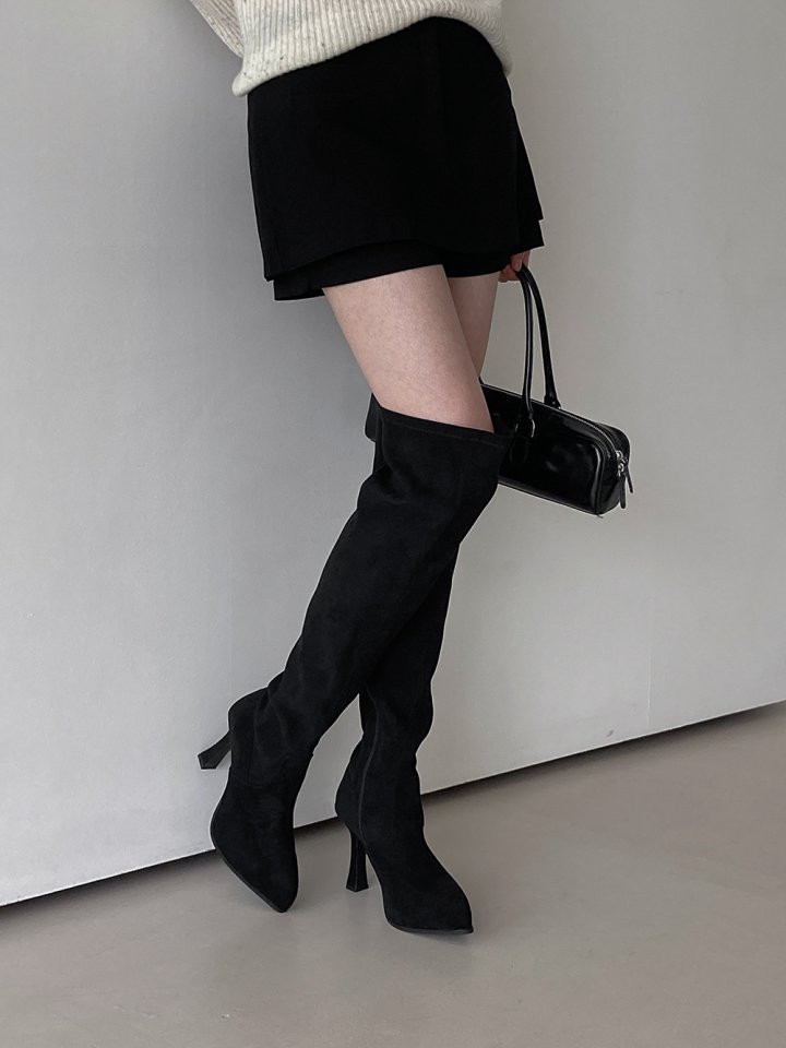 Vade - Korean Women Fashion - #pursuepretty - Stiletto Long Knee-High Boots