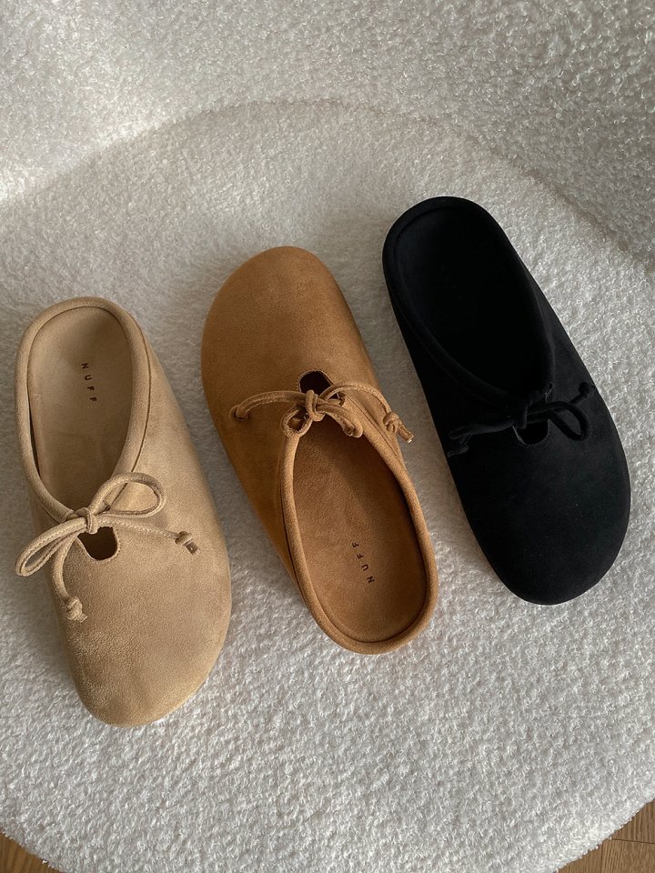 Vade - Korean Women Fashion - #pursuepretty - Low Heel Round Moccasin Loafers - 2