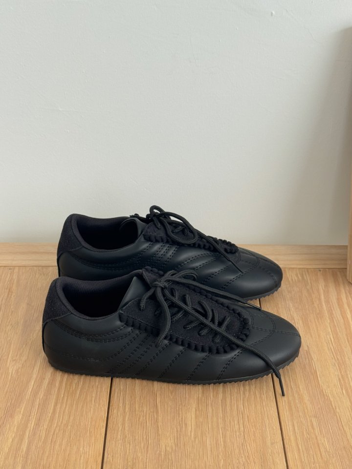 Vade - Korean Women Fashion - #pursuepretty - Strap Slim Sneakers - 11