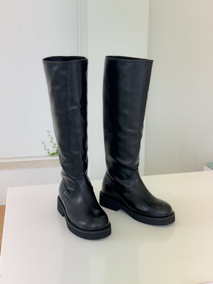 Vade - Korean Women Fashion - #pursuepretty - Stretch Long Boots - 2