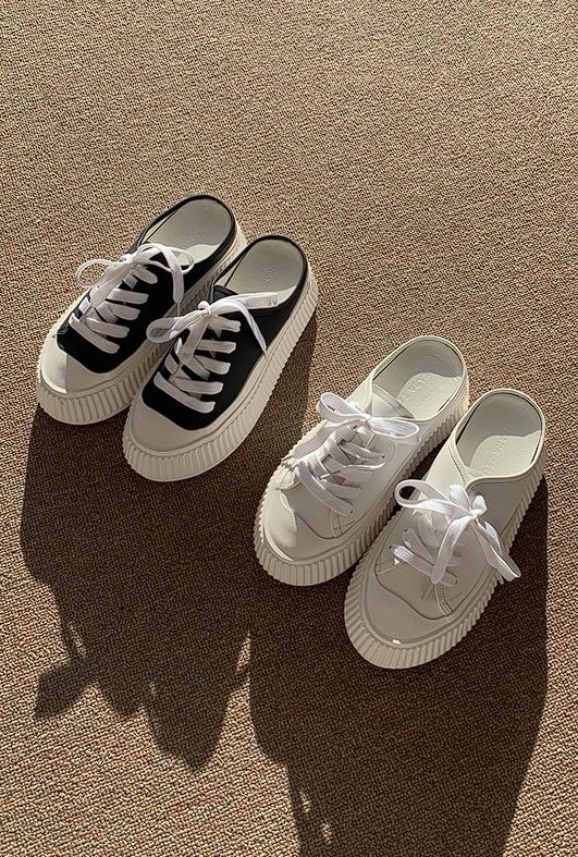 Vade - Korean Women Fashion - #pursuepretty - Fur-per Mule Sneakers