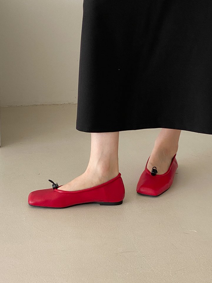 Vade - Korean Women Fashion - #pursuepretty - String Square Flats - 8
