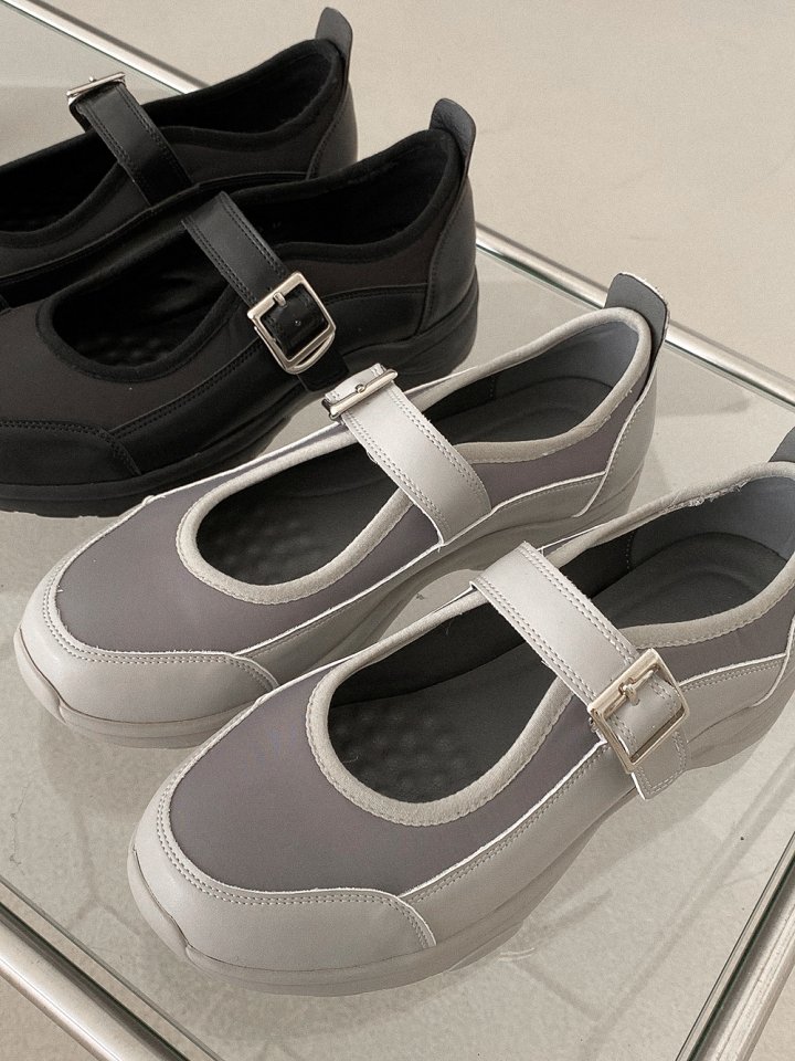 Vade - Korean Women Fashion - #restrostyle - Height Mary Jane Sneakers - 9