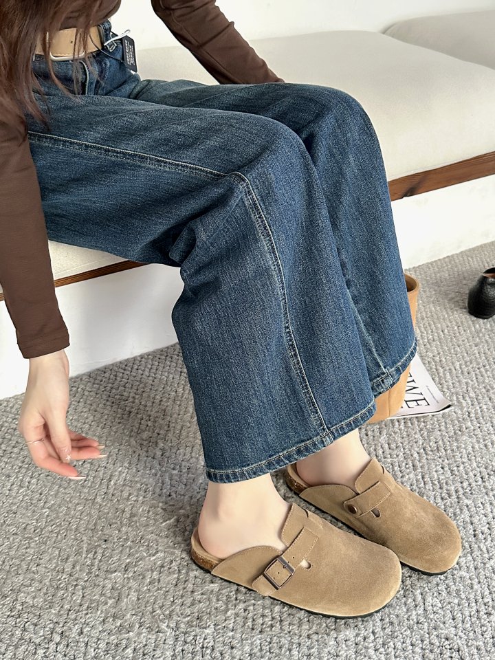 Vade - Korean Women Fashion - #pursuepretty - Buckle Bloafer - 4