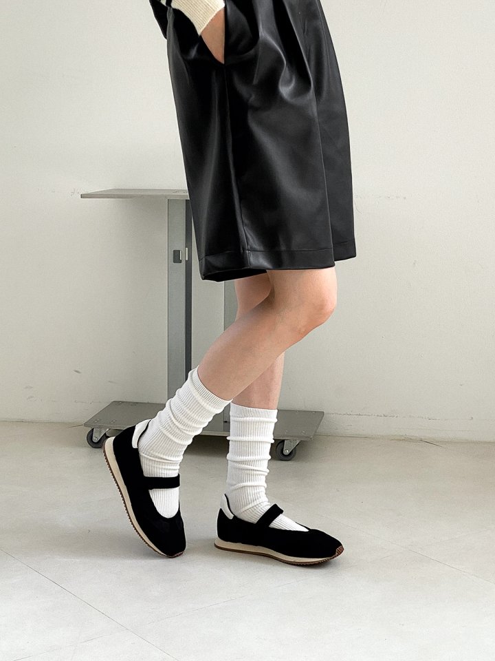 Vade - Korean Women Fashion - #restrostyle - Mary Jane Flat Sneakers - 11