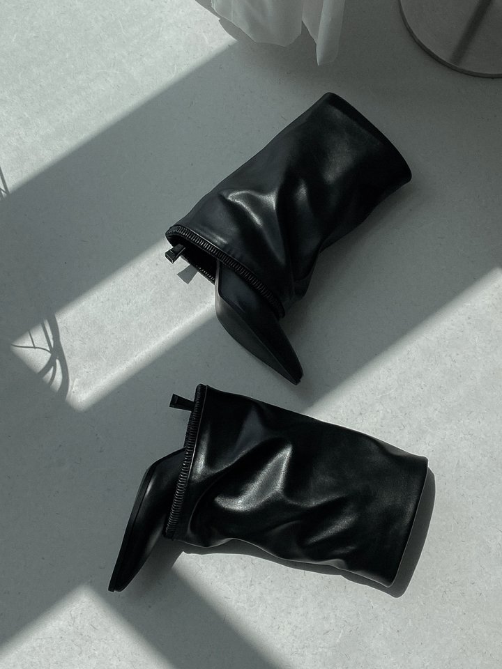 Vade - Korean Women Fashion - #romanticstyle - Stiletto Mid Trendy Boots - 9