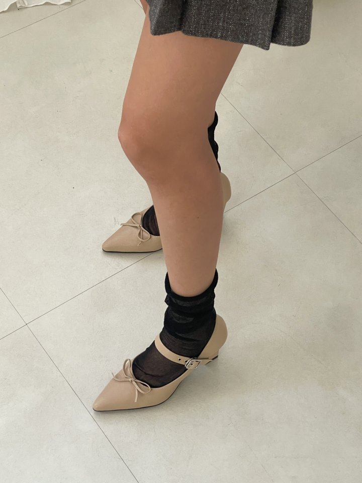 Vade - Korean Women Fashion - #romanticstyle - Stiletto Strap Pumps Heels - 8