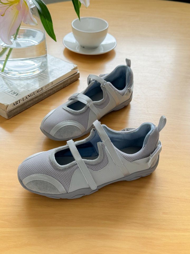 Vade - Korean Women Fashion - #romanticstyle - Speed Cat Mary Jane Flat Sneakers - 8