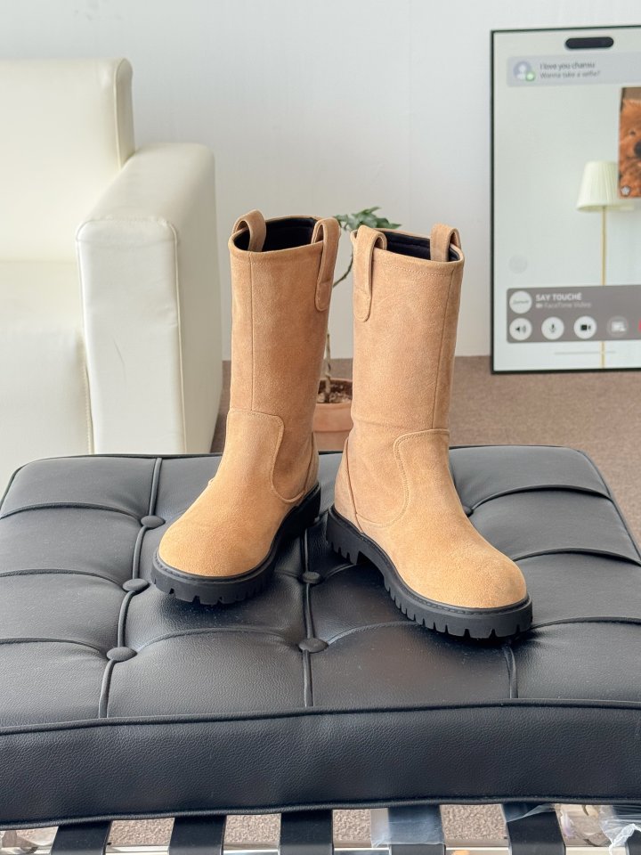 Vade - Korean Women Fashion - #romanticstyle - Mid Half Boots - 6