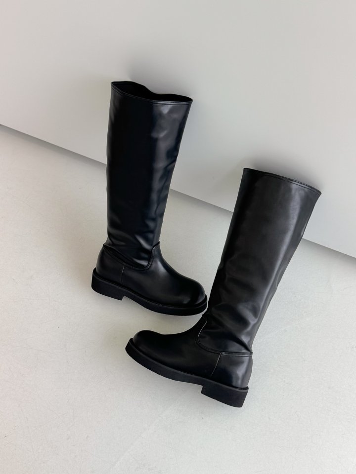 Vade - Korean Women Fashion - #restrostyle - Stretch Long Boots - 4