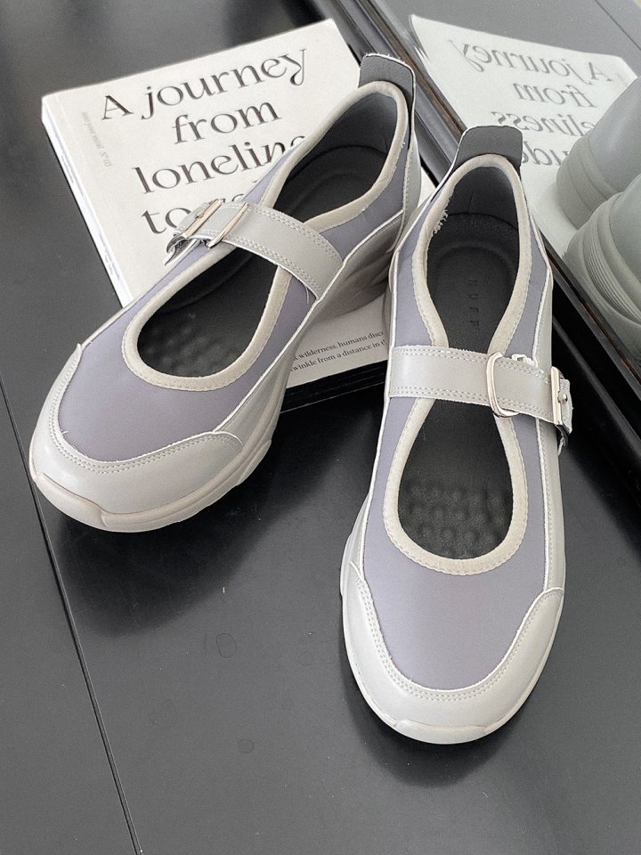 Vade - Korean Women Fashion - #shopsmall - Height Mary Jane Sneakers - 11