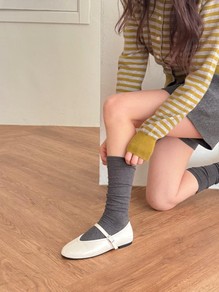 Vade - Korean Women Fashion - #shopsmall - Simple Mary Jane Flats - 3