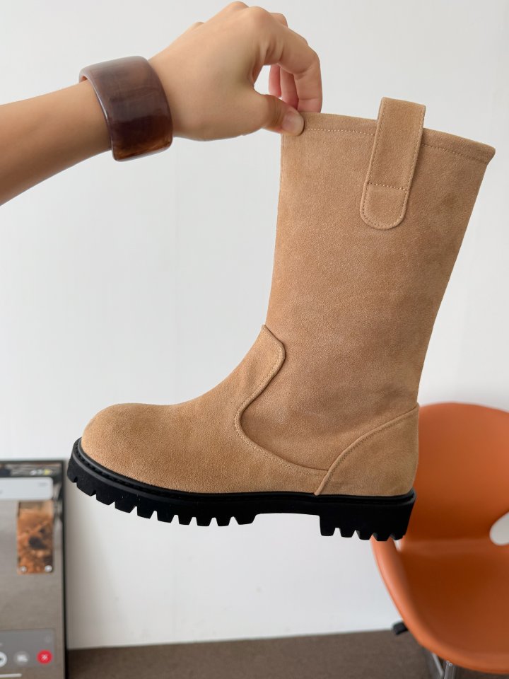 Vade - Korean Women Fashion - #shopsmall - Mid Half Boots - 7