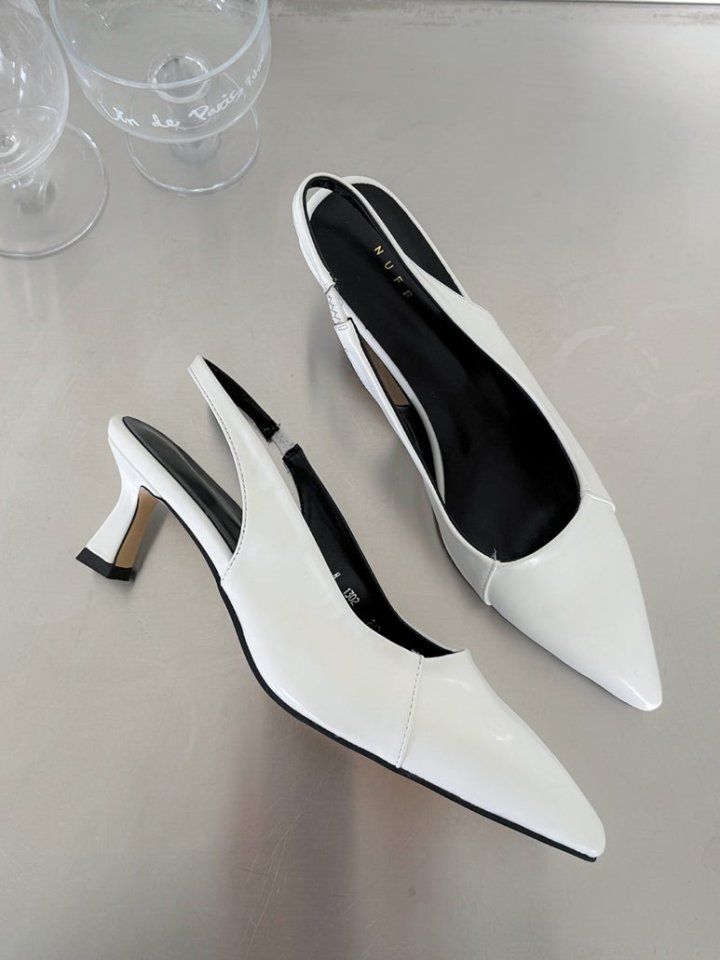 Vade - Korean Women Fashion - #thatsdarling - Stiletto Slim Slingback Heels - 5