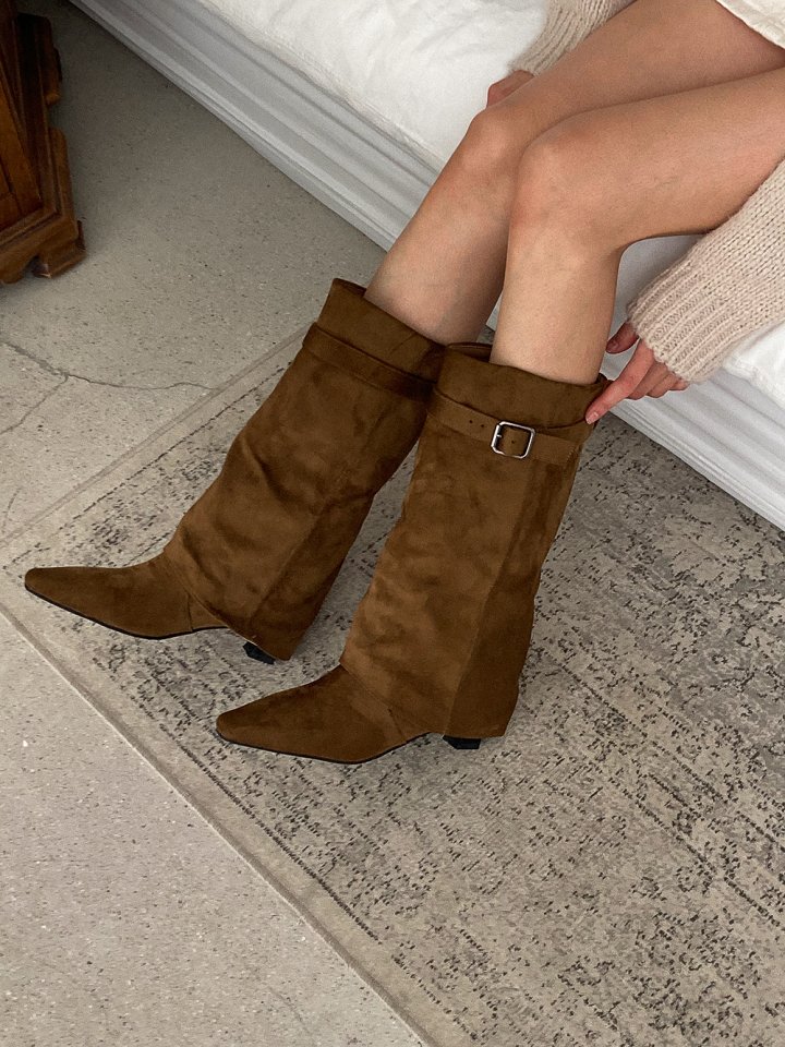 Vade - Korean Women Fashion - #thatsdarling - Mid Half Boots - 11