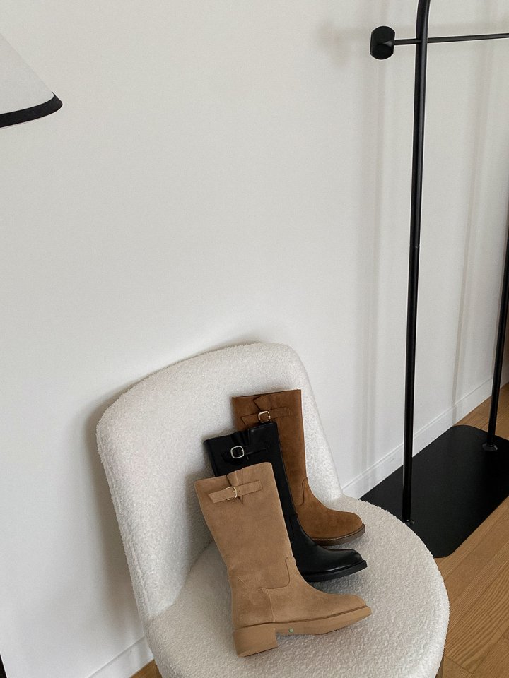 Vade - Korean Women Fashion - #thatsdarling - Round Mid Half Boots - 10
