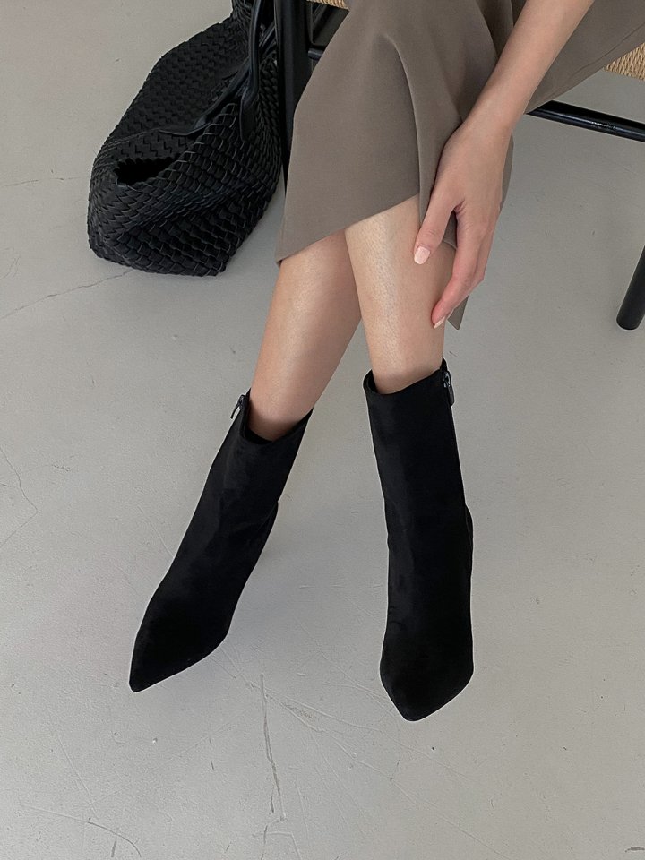 Vade - Korean Women Fashion - #thatsdarling - Stiletto Ankle Boot Heels - 7