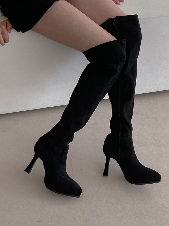 Vade - Korean Women Fashion - #thatsdarling - Stiletto Long Knee-High Boots - 5