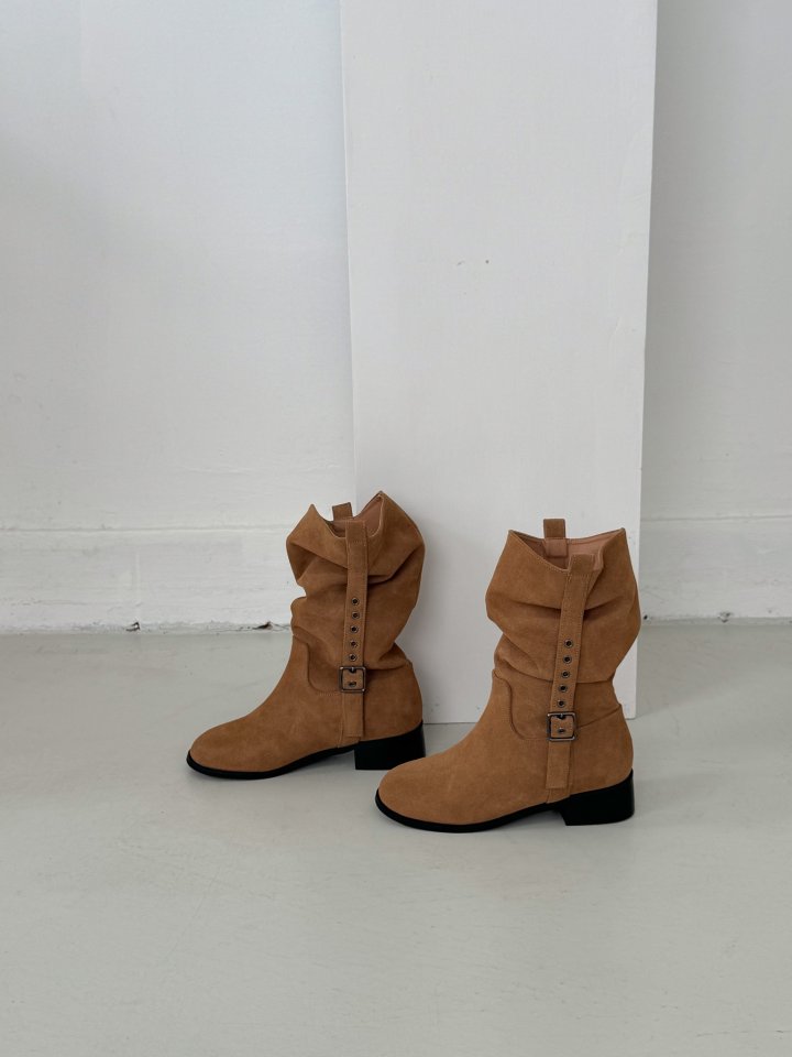 Vade - Korean Women Fashion - #thatsdarling - Real Half Mid Boots - 7