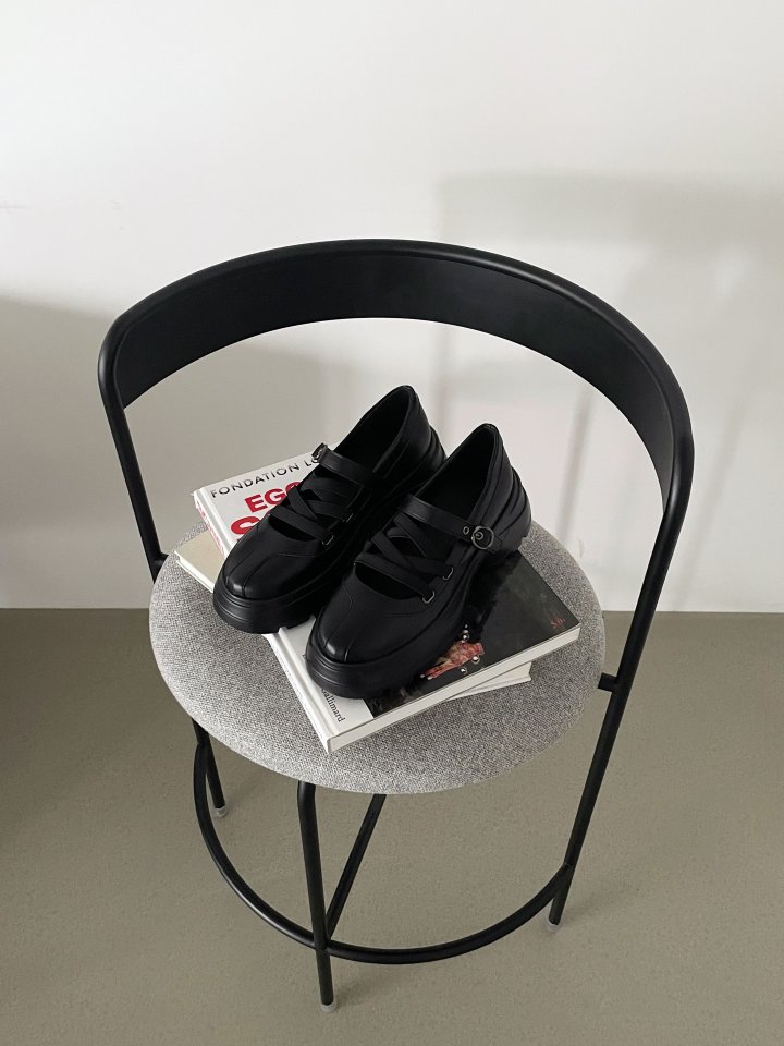 Vade - Korean Women Fashion - #thatsdarling - Height Boost Buckle Loafers - 10