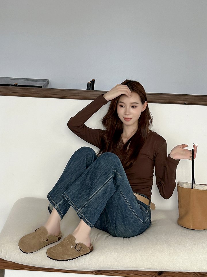 Vade - Korean Women Fashion - #thatsdarling - Buckle Bloafer - 7