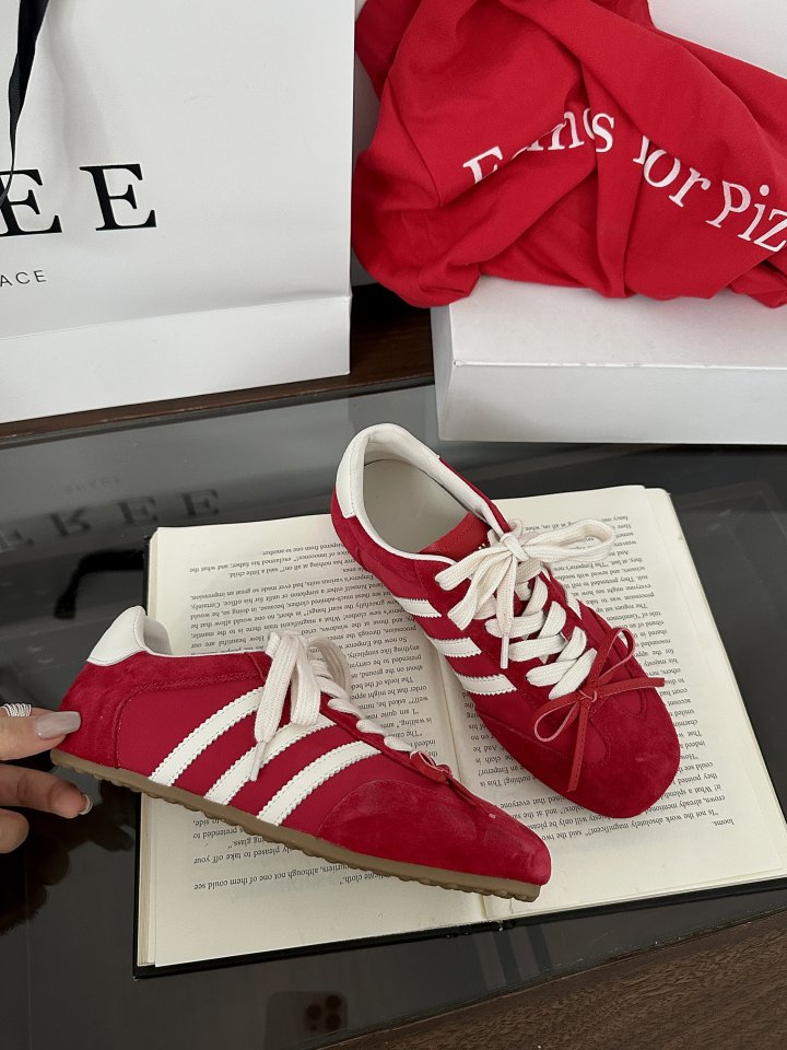 Vade - Korean Women Fashion - #thatsdarling - Cowhide Azel Sneakers - 5