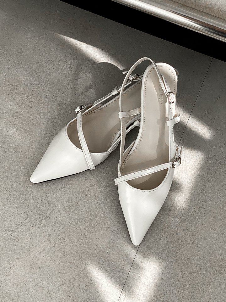 Vade - Korean Women Fashion - #thatsdarling - Stiletto Buckle Pumps Heels - 2