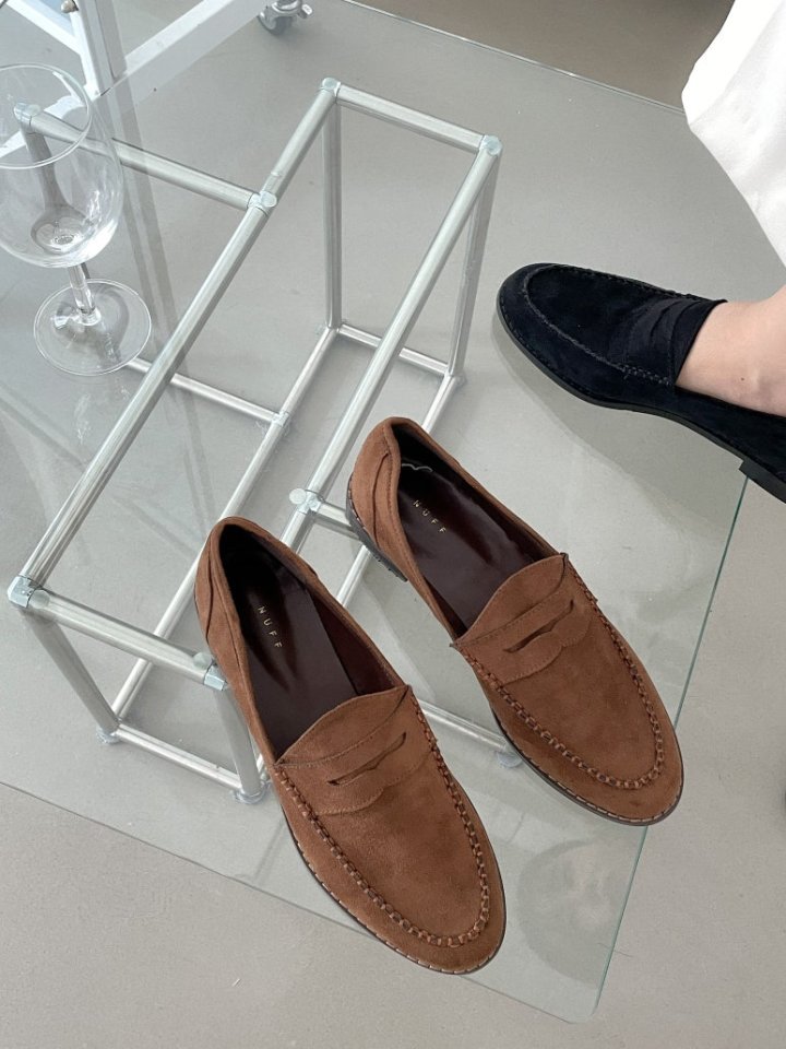 Vade - Korean Women Fashion - #thatsdarling - PU Low Heel Loafers