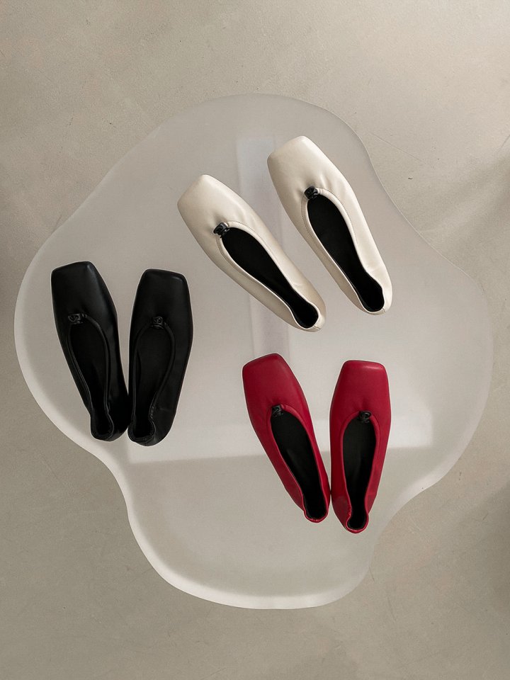 Vade - Korean Women Fashion - #thatsdarling - String Square Flats - 12