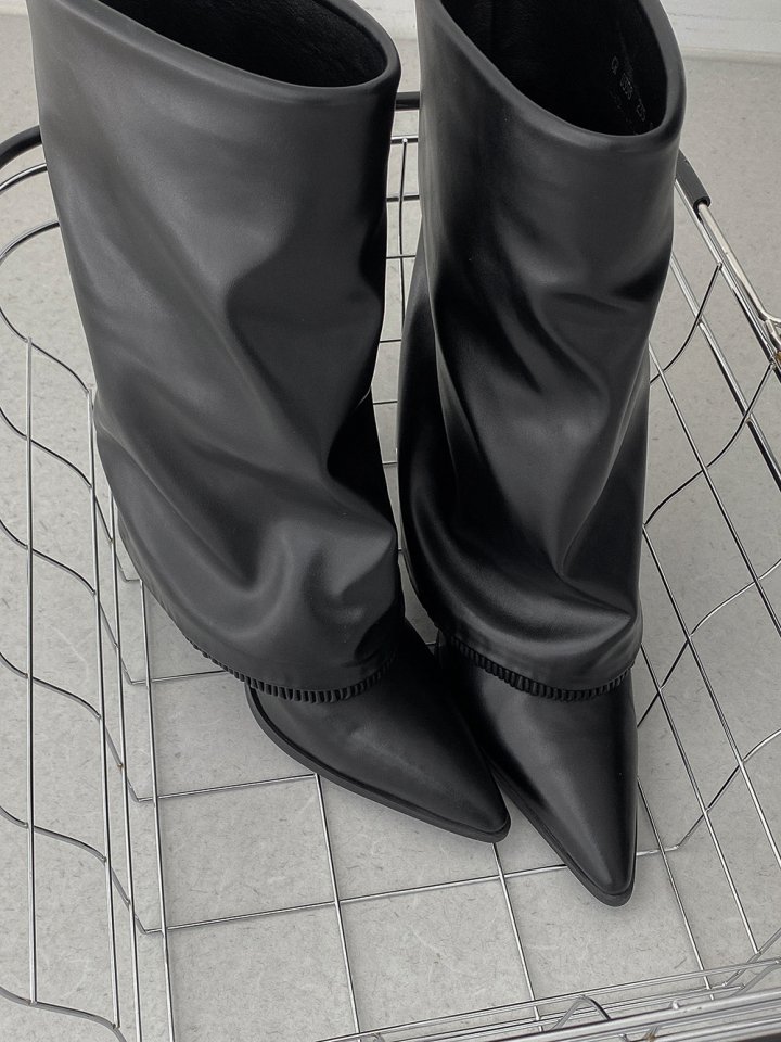 Vade - Korean Women Fashion - #thelittlethings - Stiletto Mid Trendy Boots - 12