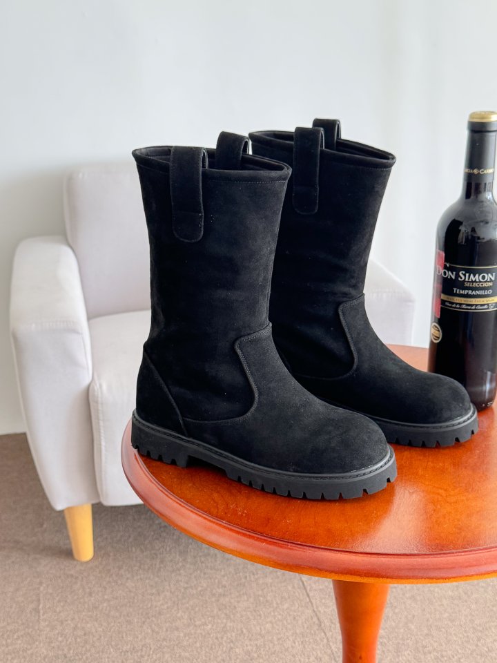 Vade - Korean Women Fashion - #thelittlethings - Mid Half Boots - 9