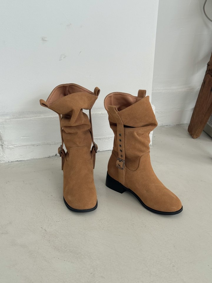 Vade - Korean Women Fashion - #thelittlethings - Real Half Mid Boots - 8