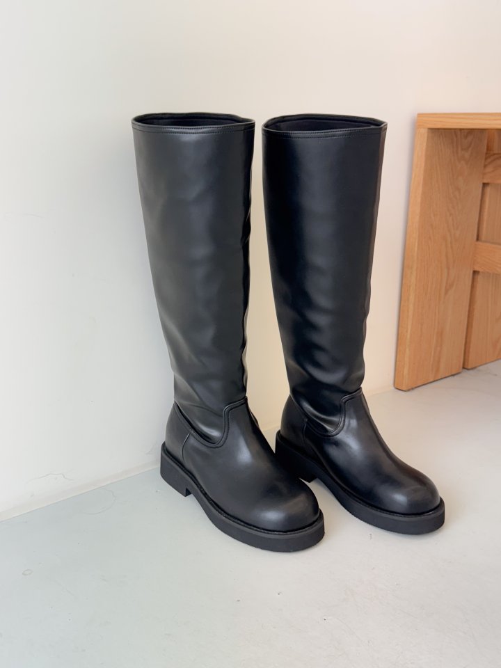 Vade - Korean Women Fashion - #thelittlethings - Stretch Long Boots - 7