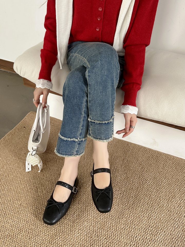 Vade - Korean Women Fashion - #thelittlethings - Mary Jane Basic Flats - 9