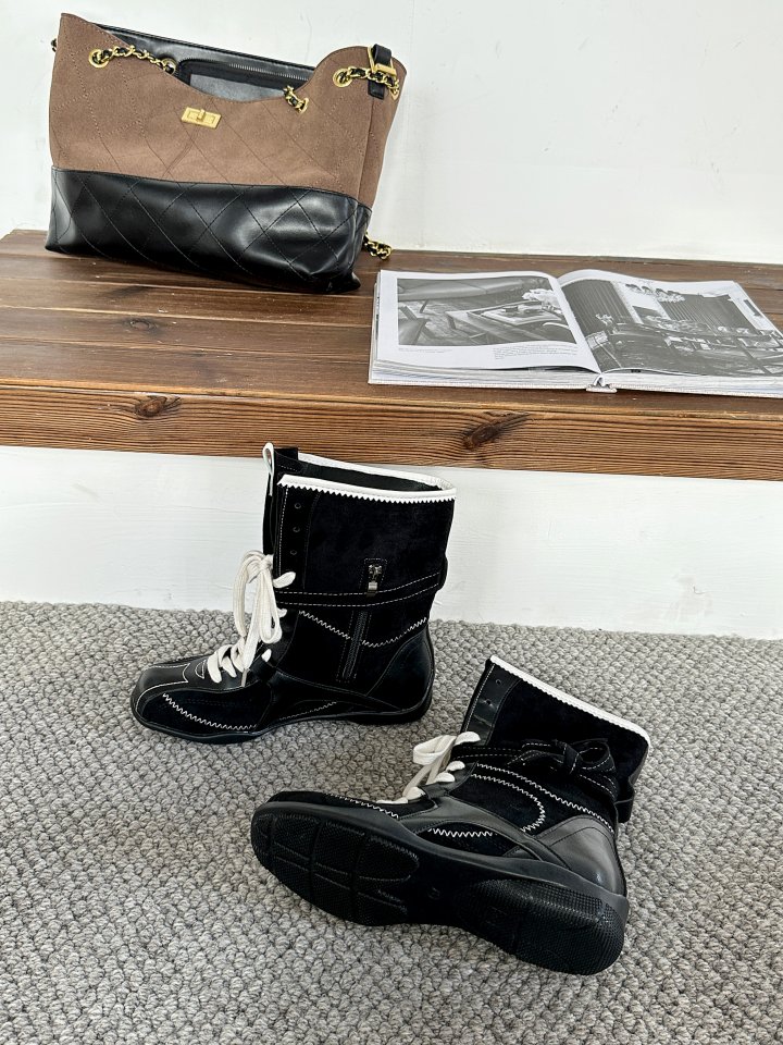 Vade - Korean Women Fashion - #thelittlethings - High Sneaker Boots - 7