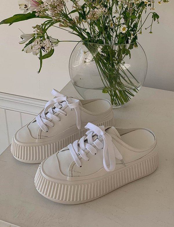 Vade - Korean Women Fashion - #thelittlethings - Fur-per Mule Sneakers - 6