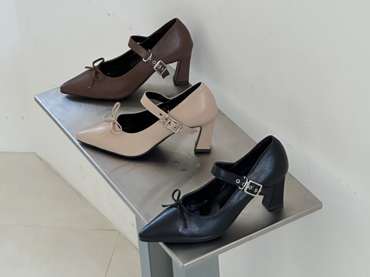 Vade - Korean Women Fashion - #womensfashion - Stiletto Strap Pumps Heels - 4